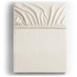 Restilo Bijela/krem plahta s gumom od jeseya 90x200 cm Amber – Cijene