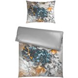 Esposa OBOJESTRANSKA POSTELJNINA 140/200 cm saten siva | Shoptok.si