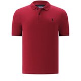 Dewberry T8561 MENS TSHIRT-PLAIN BURGUNDY Cene