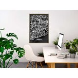  Poster - City Map: Porto (Dark) 20x30 | shoptok.hr