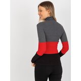 RELEVANCE Blouse-RV-BZ-8465-1.86P-grey-black | Shoptok.si