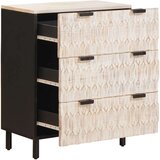  Kreveta Finš bijelog pranja 60 x 33 5 x 75 cm Čvrsto drvo manga | shoptok.hr