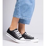 Gemre Black women's glitter sneakers Versina | Shoptok.si