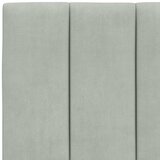 Okvir za krevet bez madraca Hanko svjetlosivi 80x200 cm baršunasti | Eponuda.com