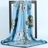 Šal KA-33859 - Plava / Cvjetovi KP33859 | Shoptok.si