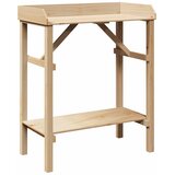  Stol za presađivanje s policom Prirodna 75 x 40 x 90 cm | shoptok.hr