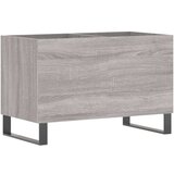 vidaXL Omarica za gramofonske plošče siva sonoma 74,5x38x48cm inž. les | Shoptok.si