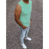 DStreet Mint RX4916 men's tank top without print | Shoptok.si