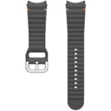 Samsung silikonski pašček ET-SNL31LBE za uro Watch 6 in Watch 6 Sport, Watch 4, Watch 5, size M / L - temno siv | Shoptok.si