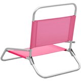  Sklopive stolice za plažu od tkanine 2 kom ružičaste | shoptok.hr