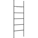  Ljestve za vješalicu za ručnike s 5 razina crne 58x175 cm željezne | Eponuda.ba