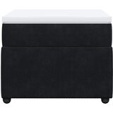  Box spring krevet s madracem crni 90x200 cm baršunasti | shoptok.hr
