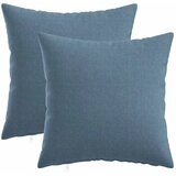  Jastuk s jastukom HEERLEN 2 kom. Traper plava Tkanina - Trapere plave boje 35 x 35 cm 2 | shoptok.hr