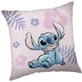 Dječji jastuk od flisa 40x40 cm Lilo a Stitch "Pink" –