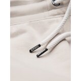 Ombre Men's sweatpants with unlined leg - light beige | Shoptok.si
