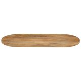 Stolna Mizna plošča 90x40x3,8 cm ovalna trden mangov les, (21412336) | Shoptok.si