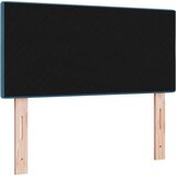  Vzglavje s gumbi, temno modro, 100 cm, žamet, (22008457) | Shoptok.si