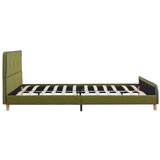  Posteljni okvir brez vzmetnice zelena tkanina 135x190 cm, (21829663) | Shoptok.si