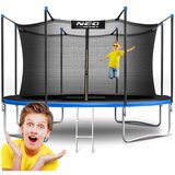 Vrtni trampolin od 13 stopa/404 cm s unutarnjom mrežom i neo-sportskim ljestvama | shoptok.hr