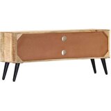 vidaXL TV omarica 115x30x47 cm trden mangov les | Shoptok.si