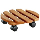 GARDOL podložak za biljke s kotačićima andaluz (kestenasta, okrugli oblik, maksimalna nosivost: 100 kg) | shoptok.hr