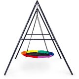 ECO TOYS vrtna dječja ljuljačka „ gnijezdo” 100 cm s čeličnim okvirom | shoptok.hr