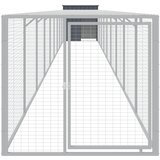  Kavez za kokoši s igralištem antracit 110x1017x110 cm čelični | Eponuda.com