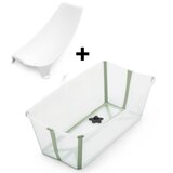 Stokke flexi bath set (sklopiva kadica) - transparent green ( 531508 ) | Eponuda.com