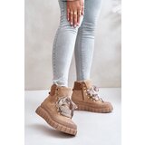 EVENTO Women's insulated ankle boots on a platform brown Alcyhen | Eponuda.ba