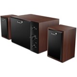 Genius zvočnik 2.1 - SW-2.1 350 Wood (3.5mm Jack, Wood) | Shoptok.si