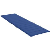 vidaXL Jastuk za ležaljku kraljevsko plavi 200x70x3 cm tkanina Oxford | shoptok.hr