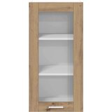 vidaXL Viseča omarica s polico Riga 2 pcs Umetni hrast 40 x 31 x 80 cm | Shoptok.si