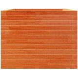  Vrtna sadilica voštano smeđe boje 110x60x45,5 cm od borovine | shoptok.hr