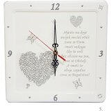  Personalizirani unikatni zidni satovi – poklon za godišnjicu braka - 5. - 1703 | shoptok.hr