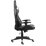 vidaXL Okretna igraća stolica bijela PVC | shoptok.hr