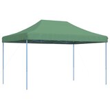 vidaXL Zložljivi pop-up šotor za zabave zelen 440x292x315 m | Shoptok.si