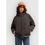 High Route Hood Jacket black pebble
