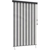 Rolo Antracitna in bela 140 x 250 cm Tkanina in aluminij, (5000247171) | Shoptok.si