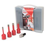 Rubi 50938 set burgija za keramiku za suvo bušenje 6, 8, 10, 12mm sa adapterom za bušilice, M14 ( 50938 ) Cene