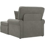  Ležaljka s suknjom 3 pcs Svijetlo siva Kordura tekstil | shoptok.hr