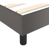  Okvir za krevet s oprugom sivi 200x200 cm od umjetne kože | shoptok.hr