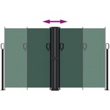 Bočna tenda na uvlačenje tamnozelena 140 x 1200 cm | shoptok.hr