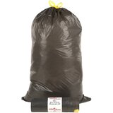  Vreće za smeće s vezicama 250 kom crne 60 L | shoptok.hr