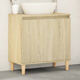 vidaXL Omarica za umivalnik sonoma hrast 58x33x60 cm inženirski les Cene