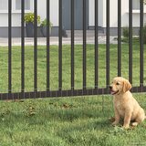  Ograda za vrt s kolčićima 48 pcs 115 x 30 cm Mesh Srebrna | shoptok.hr