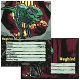 T-rex komplet 10 vabil s kuvertami