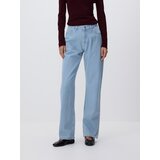 Reserved Straight fit traperice - plava | shoptok.hr