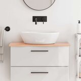  Kupaonska radna ploča svjetlosmeđa 80x40x2 cm tretirano drvo | shoptok.hr