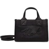 Karl Lagerfeld Torbe SKUARE SM TOTE GRAINY Črna Cene