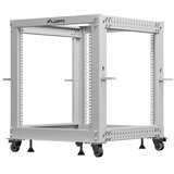 Lanberg OPEN RACK 19 12U 600X600-1100 ADJUSTABLE GREY | shoptok.hr